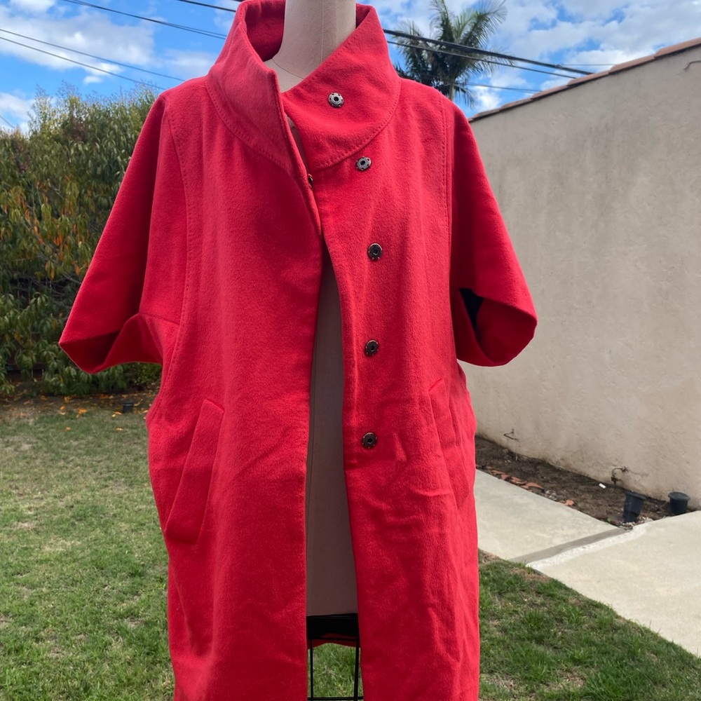 Corey Lynn Calter Vibrant Red Outerwear